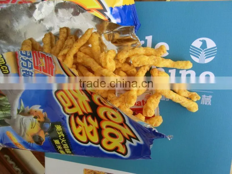 Jinan Eagle nik naks corn cheetos chips kurkure making machine plant