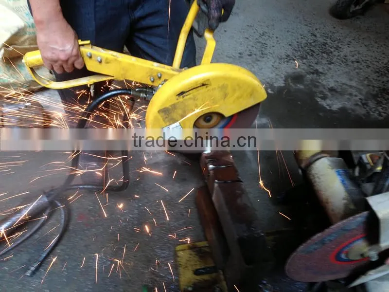 BS-125CS hydraulic round plate saw for cutting rock concrete
