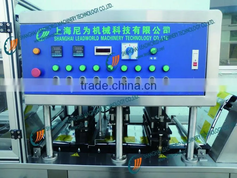 Automatic plastic cup filling sealing machine