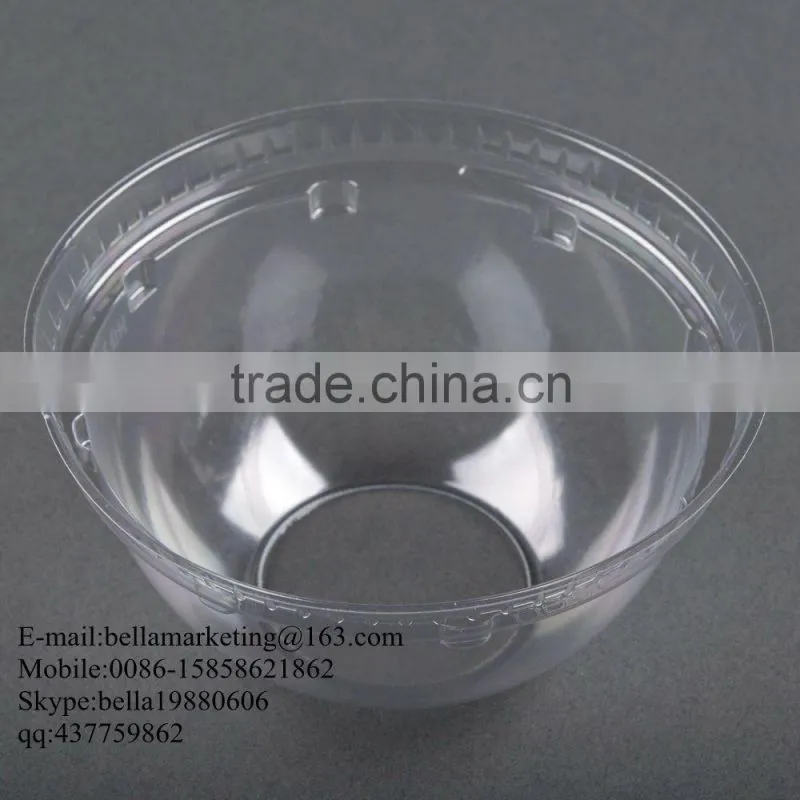 Clear Plastic Dome Lid with Vented Holes, fit 12oz,14oz,16oz, 20oz, 24oz cold drinking cup
