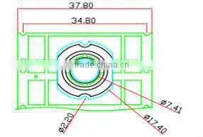 10w high power bridgelux led chips cool white