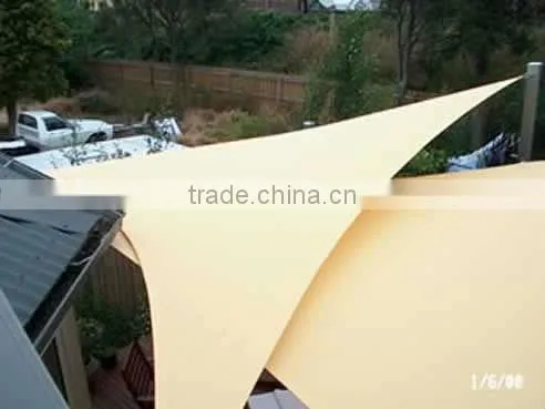 Polyester waterproof sun shade sail