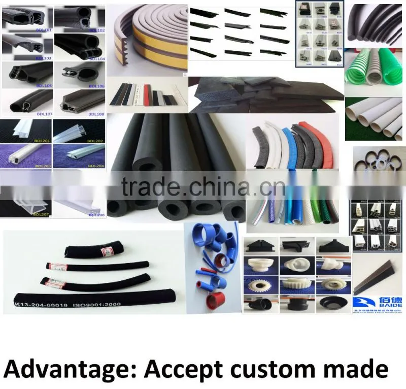 Extrusion rubber customised mold