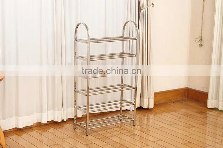 Vivinature steel pipe shoes rack and shoes storage