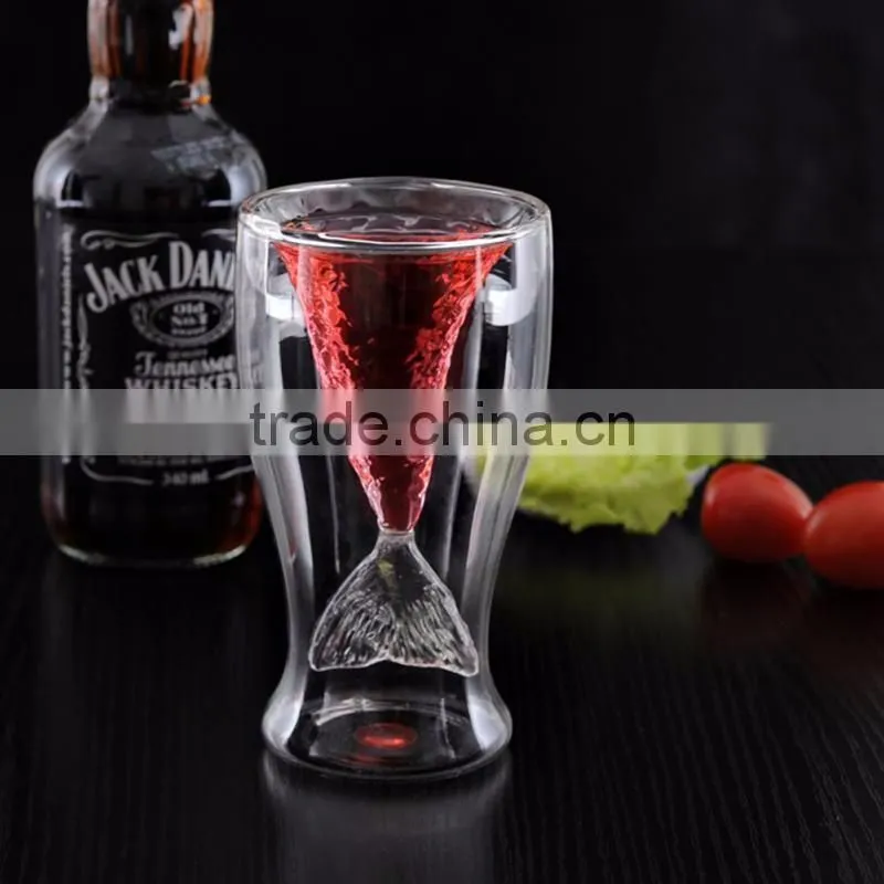 300ML New Sharks Cup Handmade Glass Beer Mug