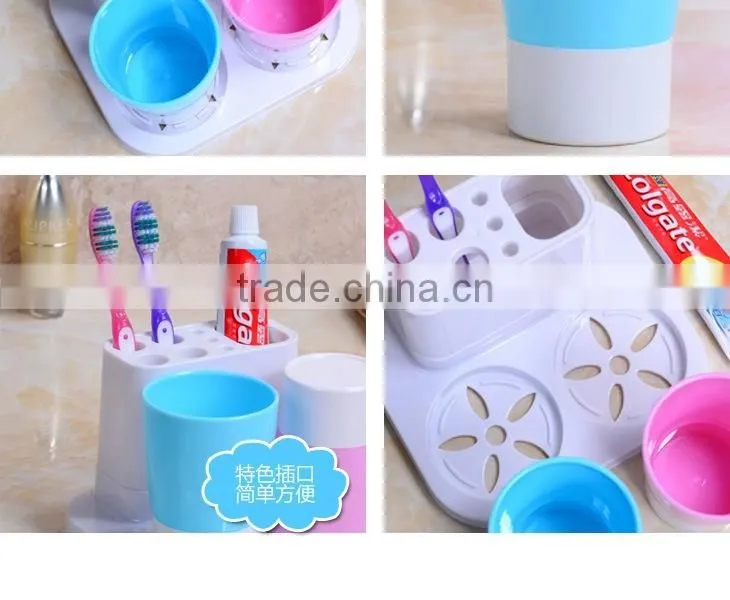 N168 Bathroom sanitary ware couple toothbrush holders