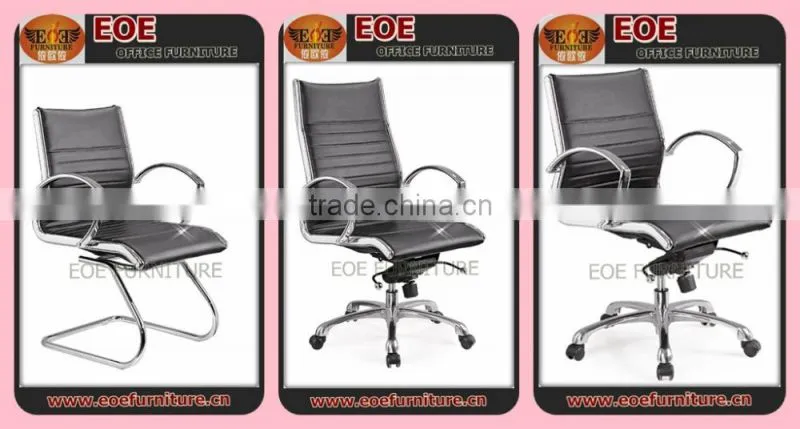 Low price middle back swivel office chair no wheels