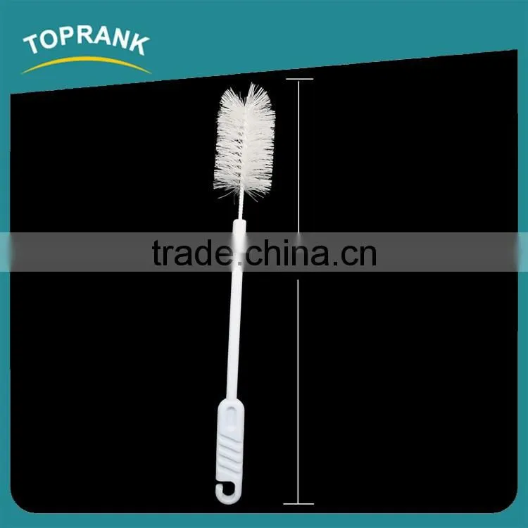 Toprank Eco-friendly Efficient Easy Cleaning Bottle Brush Plastic Water Bottle Brush Set With Hook