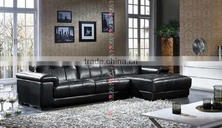 cheap genuine leather sofa, artistic leather sofa, sofa leder 977