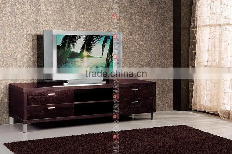 red tv stand / used tv stand / triangle tv stand E-9