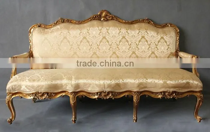 Two-seat antique sofa from China