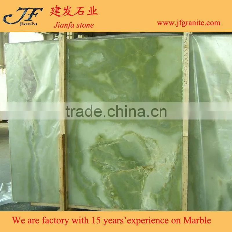 Hottest Sale Wonderful Marble Slab Emerald Green Onyx Price