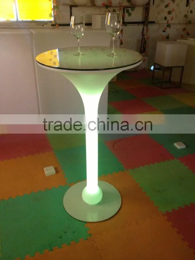 Led Lounge Furniture / Led Small Table