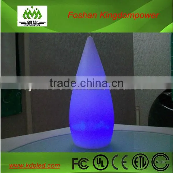 Beautiful indoor decoration plastic illuminated led shine lights