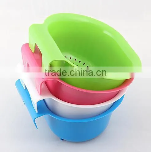 PP plastic hanging sink drain basket for kitchen