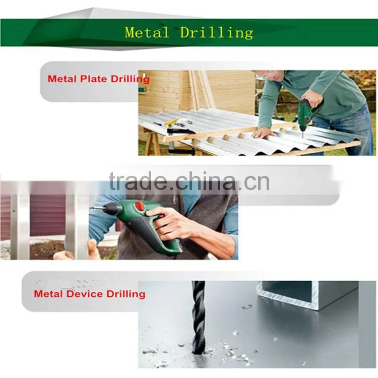 2015 twist drill bit for stainless steel for metal drilling made in China