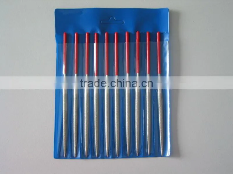 Square shaped Diamond Needle File 3x140x50mm For deburring