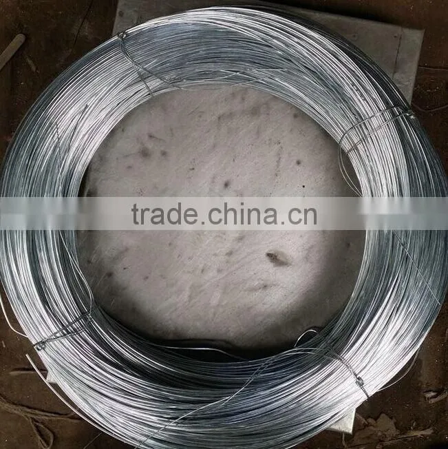 Hot dipped galvanized wire manufacture