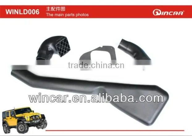 Overlanding Exxon Mobil LLDPE Snorkel for Defender TD5 1999 onwards