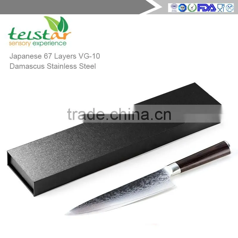 VG10 8 Inch Chef Knife High Carbon Damascus Kitchen Knives