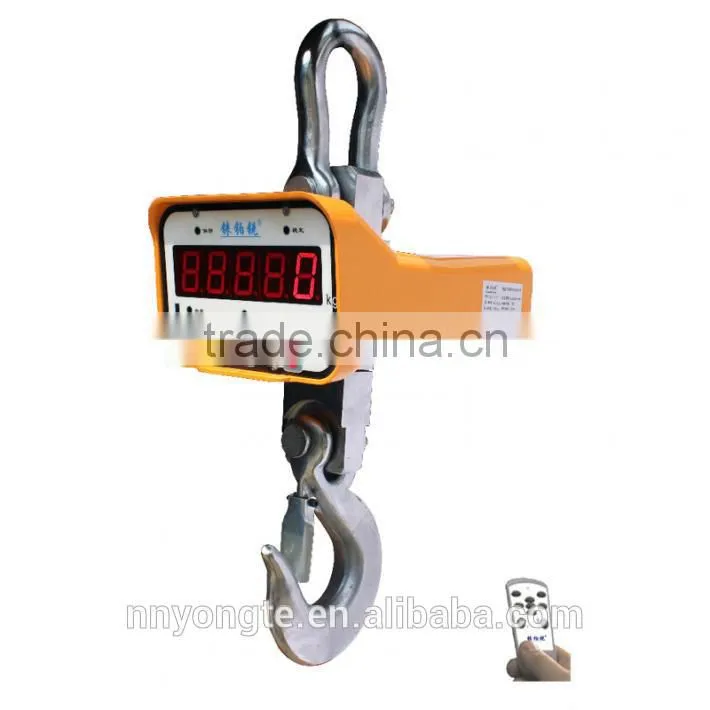 Digital Crane Scale Weighting Crane Scale 10000kg High Quality
