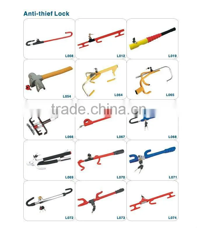 Auto Car Steering Wheel Lock, Disc Brake Lock