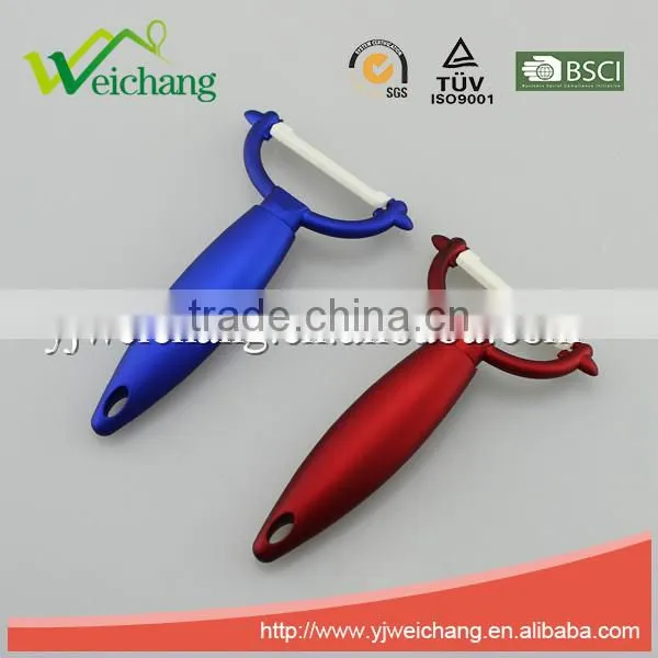 WCJ694 CERAMIC PEELER WITH TPR HANDLE, HIGH QUALITY ,HOT SALE