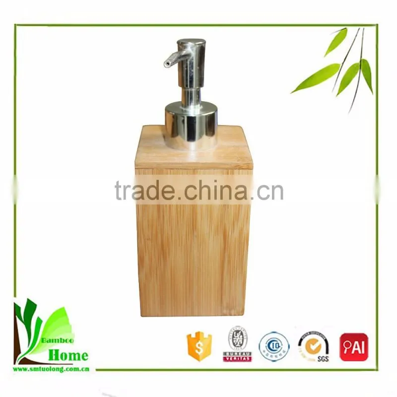 Universal hot product natural bamboo custom shampoo bottle
