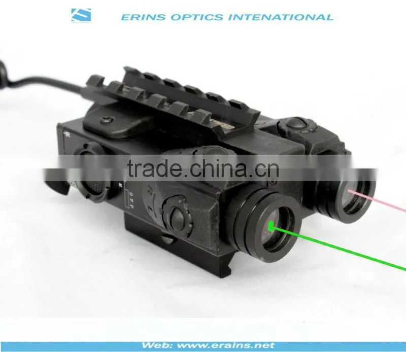 New Military standard Invisible Infrared laser scope and Green laser sight combo
