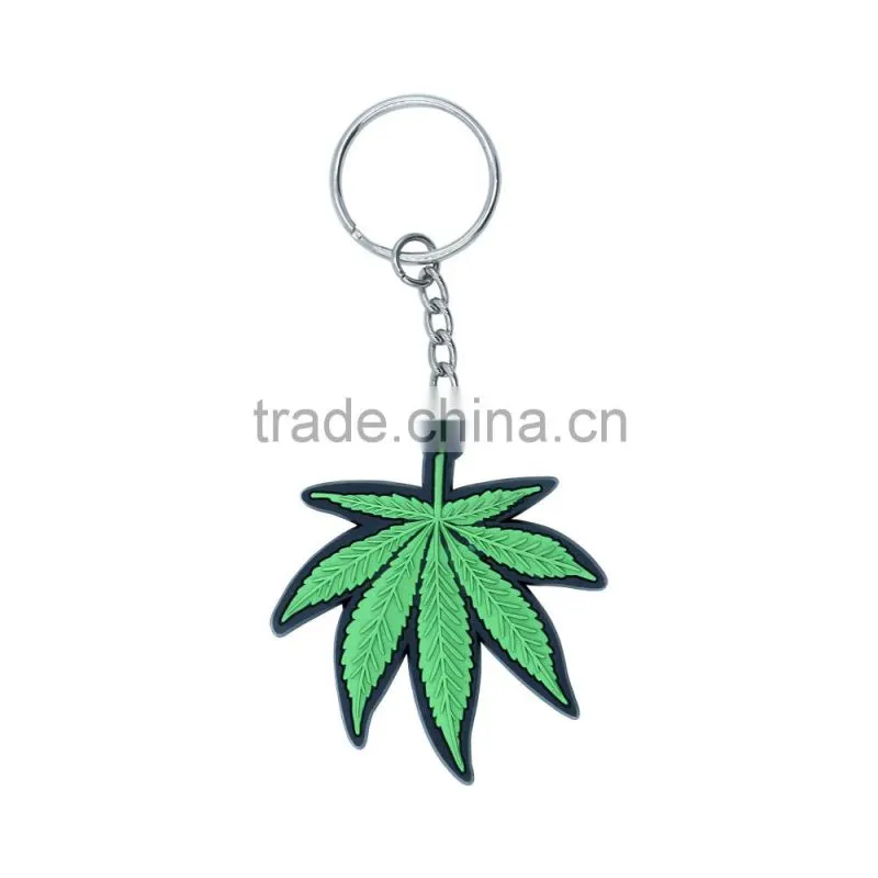 Custom high quality PVC rubber keychain soft PVC keychain wholesale