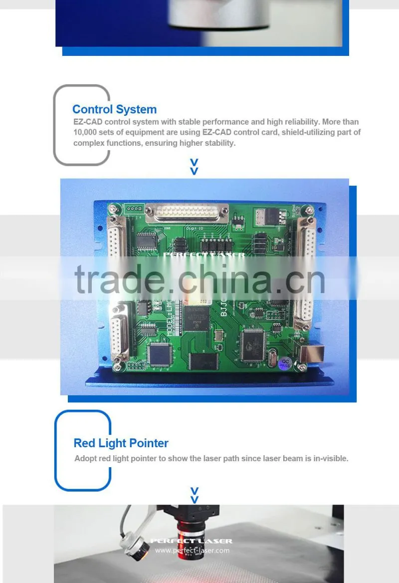 10w 20w Hot sale Desktop for pet tag pvc ooi laser mark machine