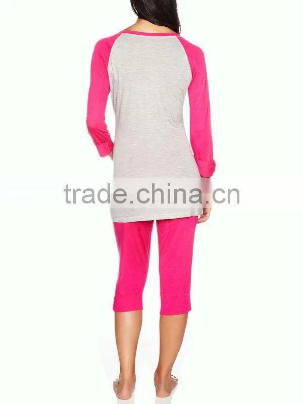 Maternity sexy long gown ladies lingerie sleeping wear