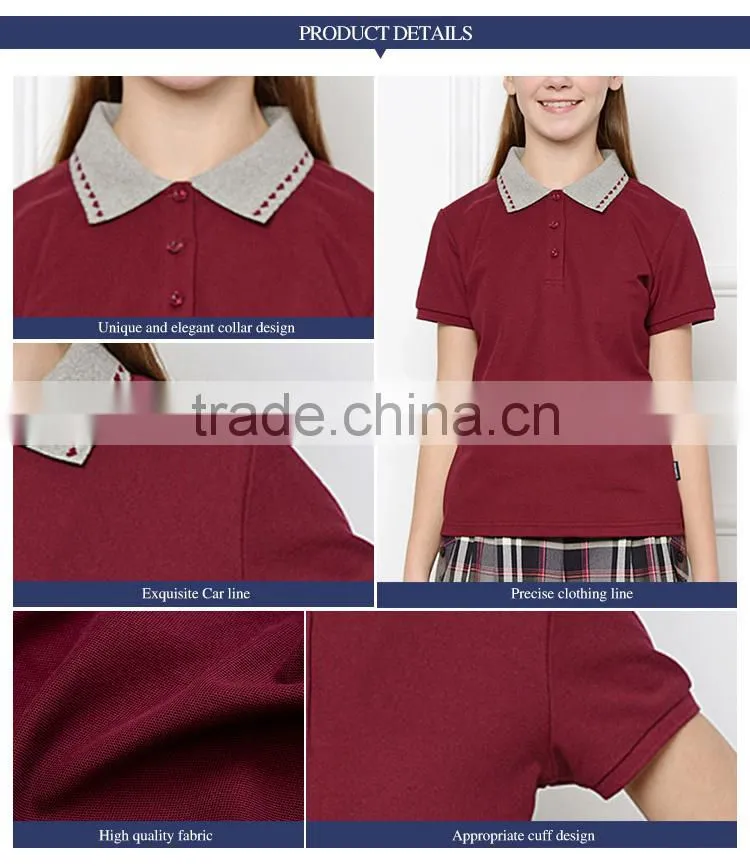 College student Summer girls British Academy Short Sleeve T-Shirt
