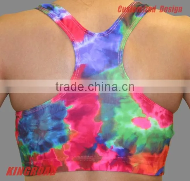 2014 new cool fancy custom fitness sports bra