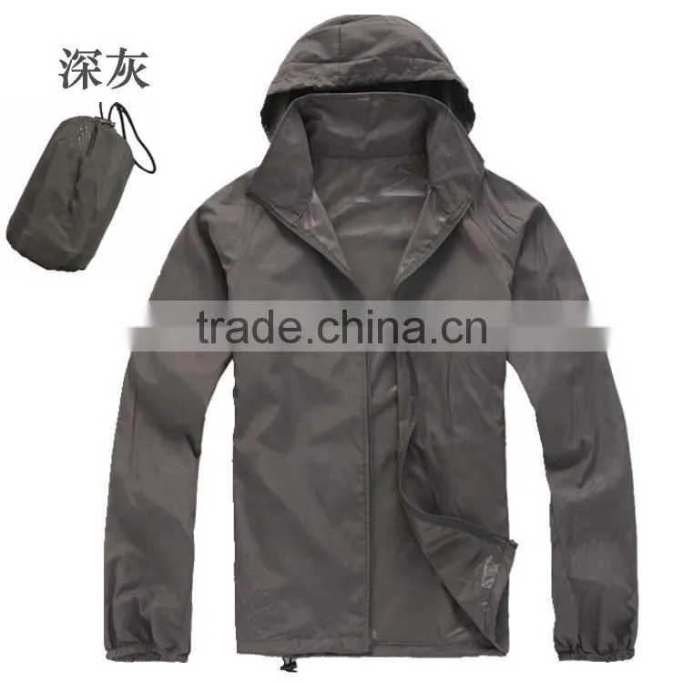 oem custom women sun protection waterproof jacket,cheap windproof dust coat