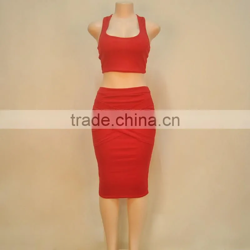 2016 Summer Skirts Ladies And Shirts For Women Cheap Two-Piece Dress Set