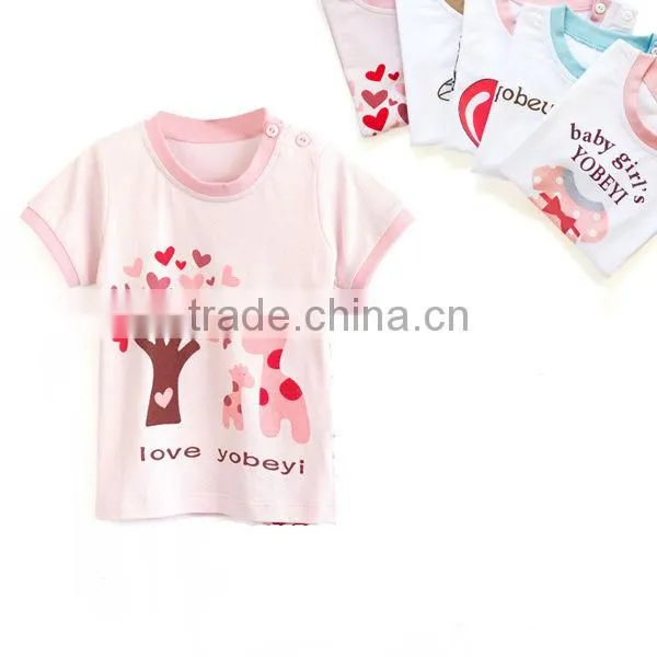 2013 Cotton Jersey printed T shirt price
