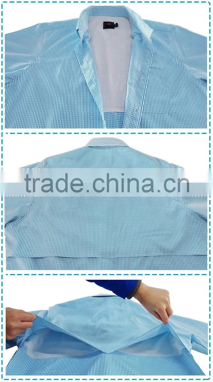 Latest shirts pattern for men fancy plaids printed t-shirt
