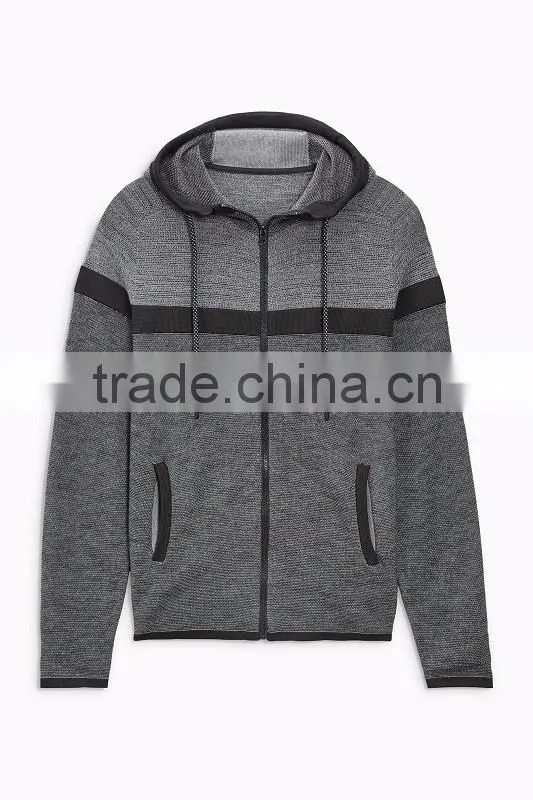 Fashionable Men's Cardigan Sweater Hoodies Top