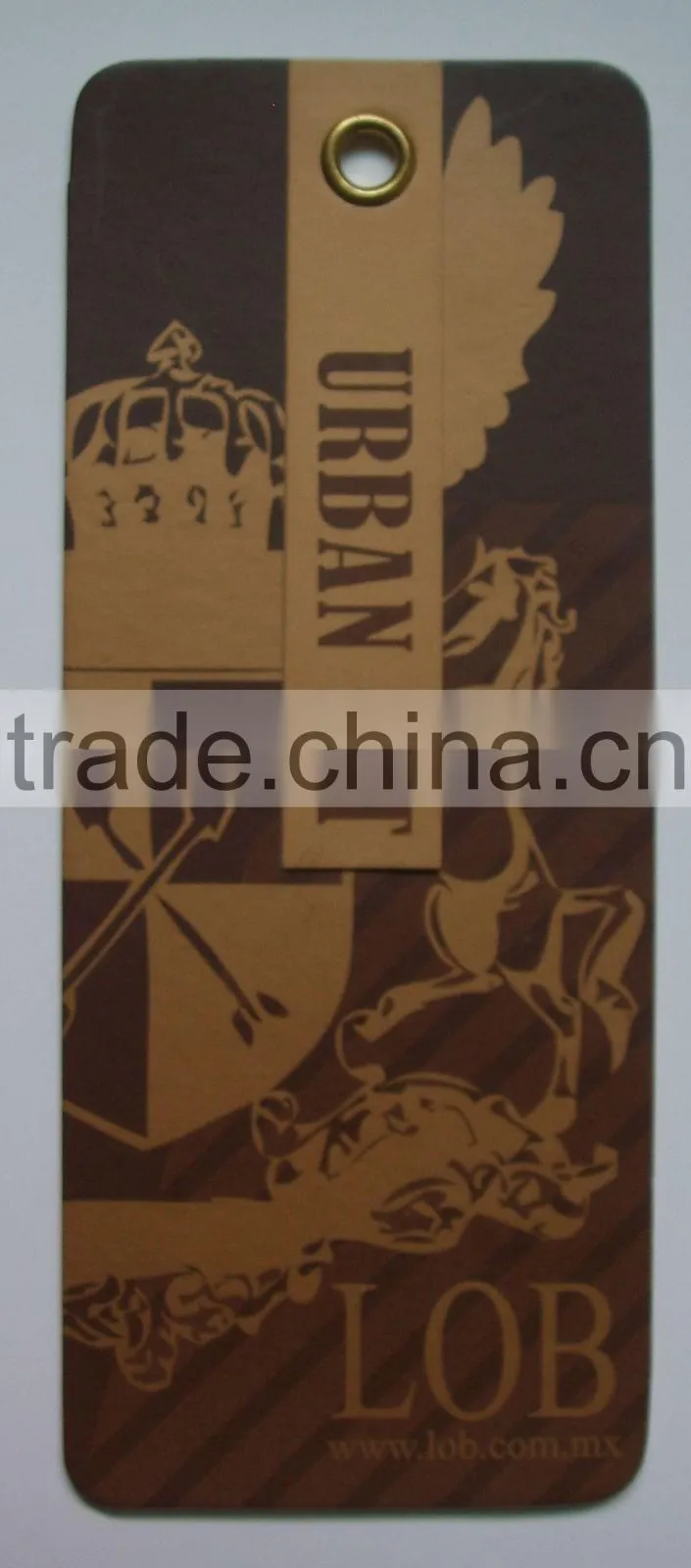 Customized hangtag for clothes