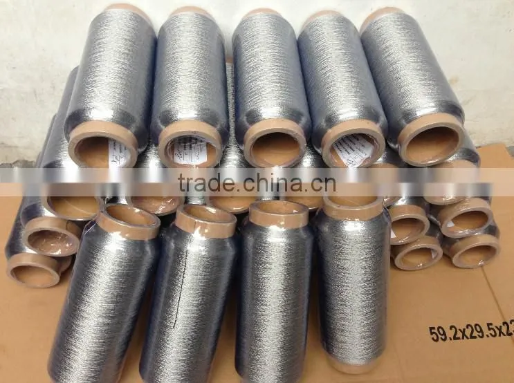 metal fiber conductive fiber yarn sewing thread