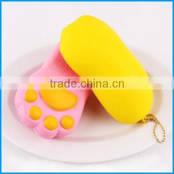 Super quality soft PU slow rising squeeze toys for stress release