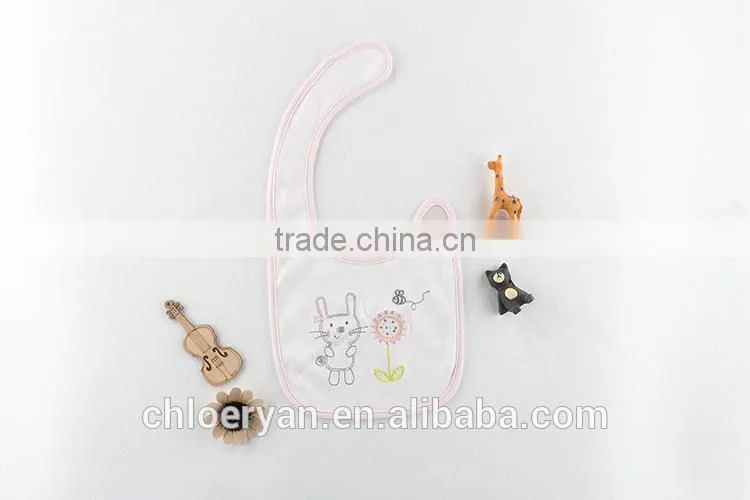 Wholesale Multi styles Fancy Cartoon Animal Printed Cotton baby Bibs