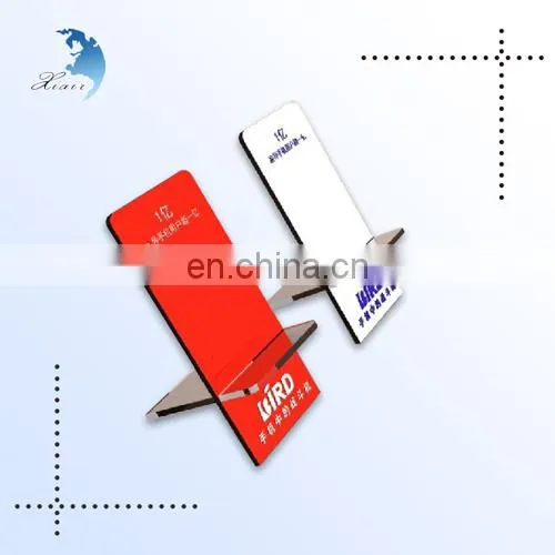 Custom printed creative acrylic tent card holder
