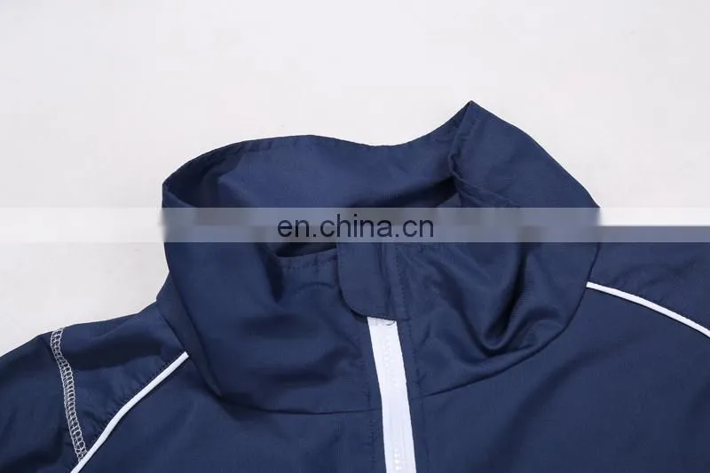 Wholesale Men Cotton Zipper Up Fitness Running Apparel Jogger Gym Sport Tracksuit