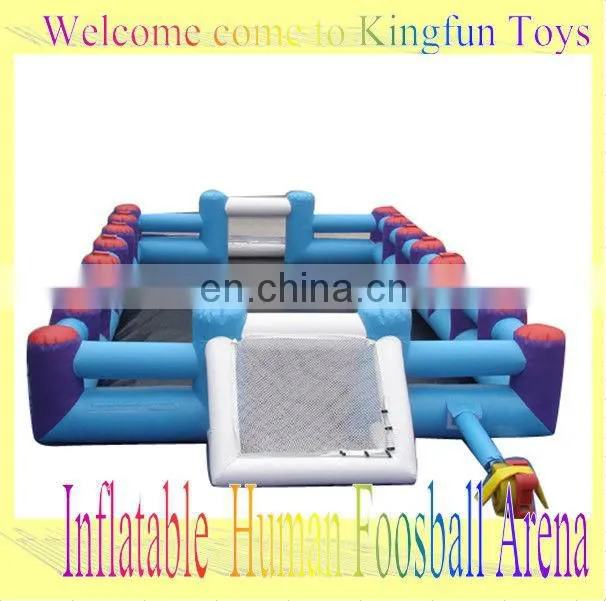 inflatable water soccer game