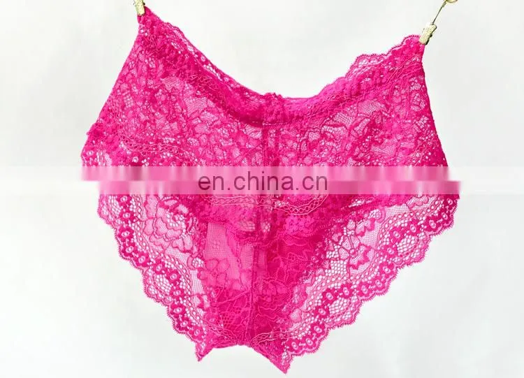 multi color transparent full lace bra panty set