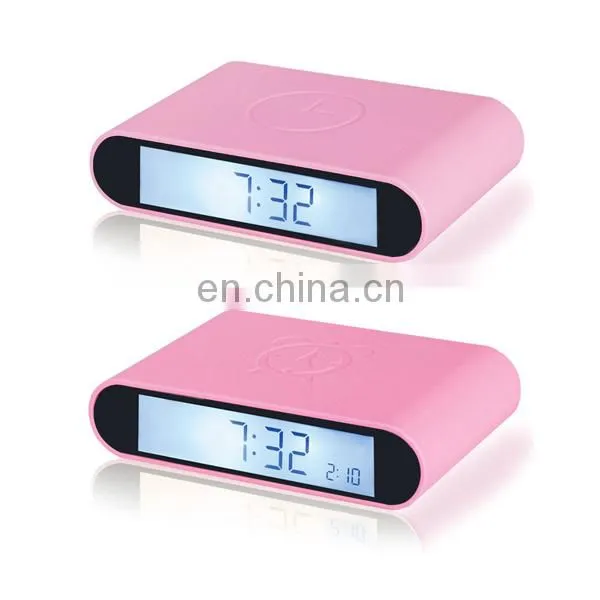 Novelty Reversal manual alarm clock alarm clock led alarm clock