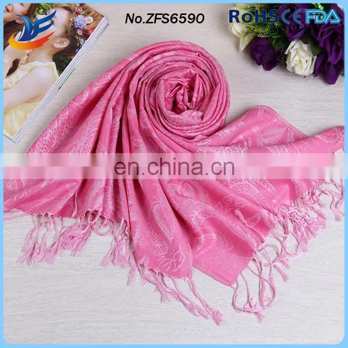 custom high quality pure cashmere scarf