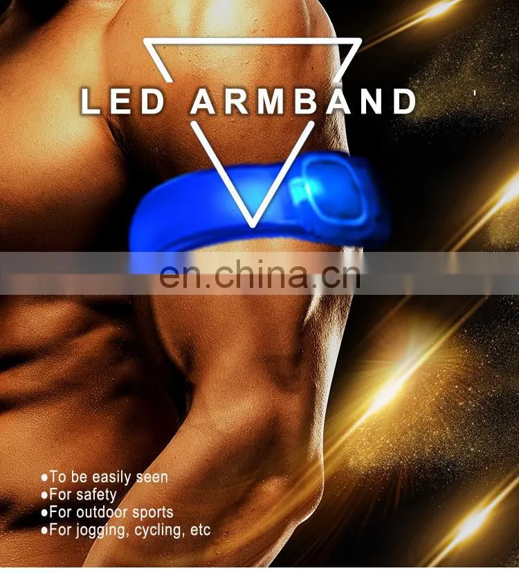 2017 Road Safety Novelty Product LED Lighting Armband